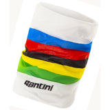 Santini UCI Official Rainbow Stripes Neck Warmer | The Bike Affair