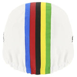 Santini UCI Rainbow Stripes Cycling Cap | The Bike Affair