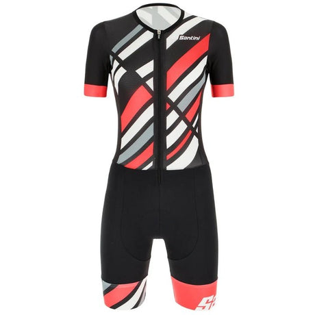 Santini Women Redux Short Sleeve Trisuit | The Bike Affair