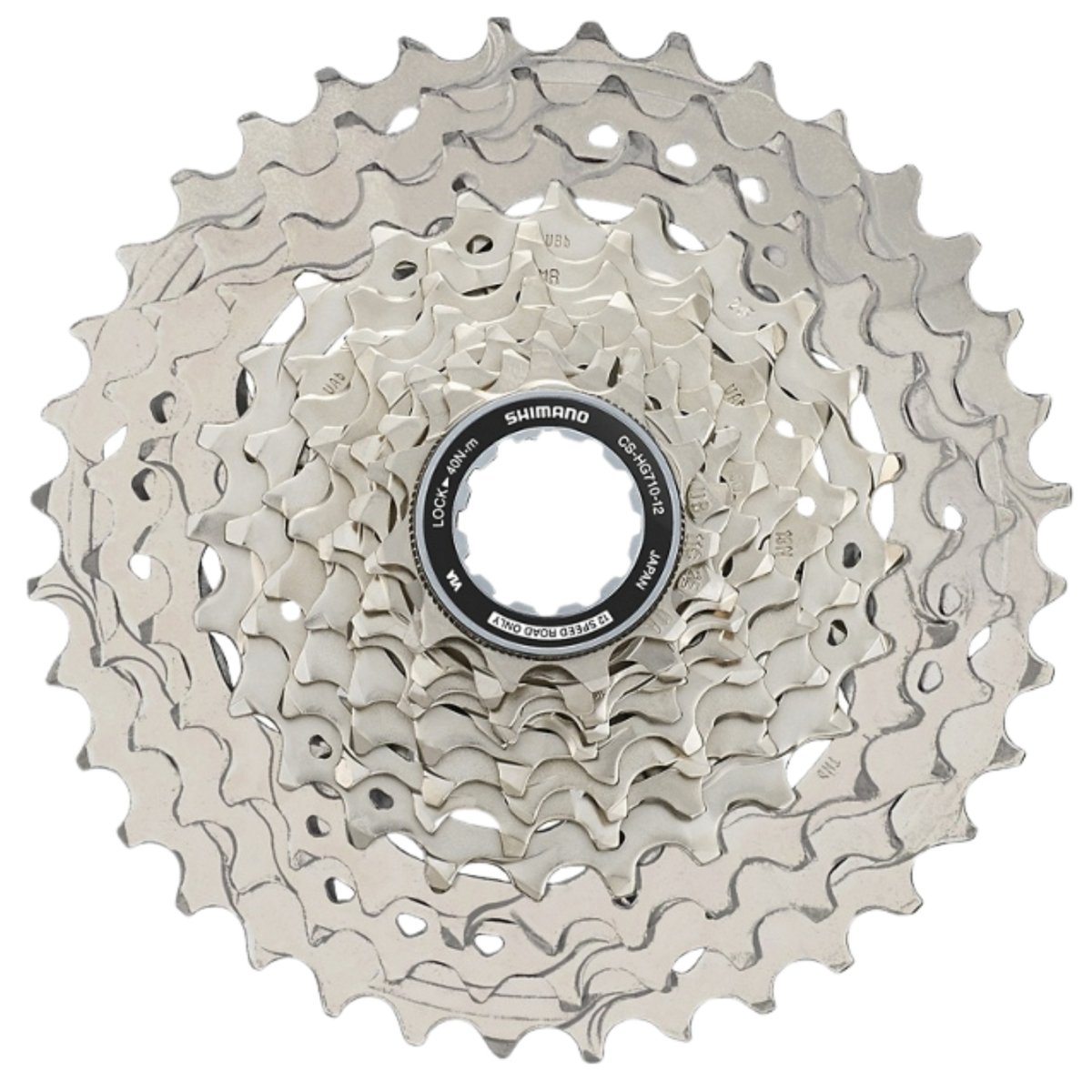 Shimano 105 CS-HG710-12 12-Speed 11-36T Cassette | The Bike Affair