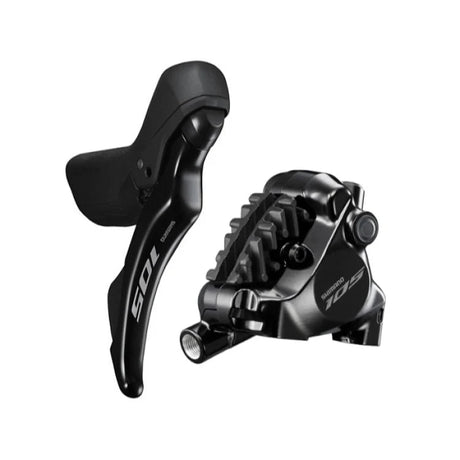 Shimano 105 R7100 2x12 Speed Disc Brake Groupset | The Bike Affair