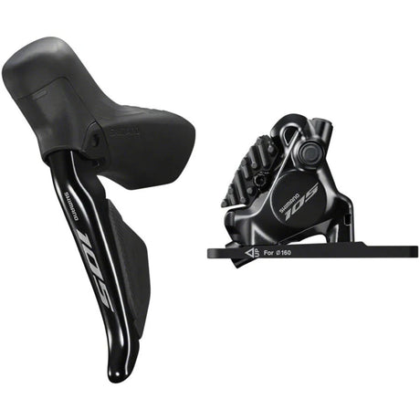 Shimano 105 ST - R7170 DI2 Shifter w/ BR - R7170 Disc Brake Set | The Bike Affair