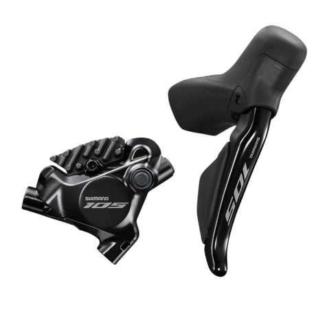 Shimano 105 ST - R7170 DI2 Shifter w/ BR - R7170 Disc Brake Set | The Bike Affair