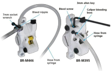 Shimano BL-MT201/BR-MT200 Disc Brake Set | The Bike Affair