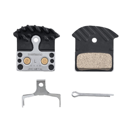 Shimano Disc Brake Pad J04C Metal w/Fin & Spring | The Bike Affair