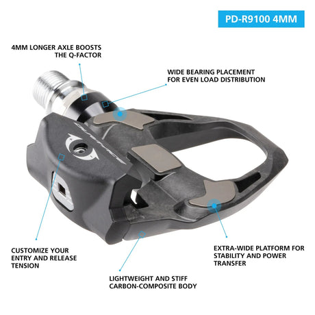 Shimano Dura - Ace PD - R9100 SPD SL Pedals | The Bike Affair