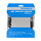 Shimano Road SUS Shift Cable Set 1700mm SP41 Outer Cable, 2100mmx2 Inner Cable | The Bike Affair