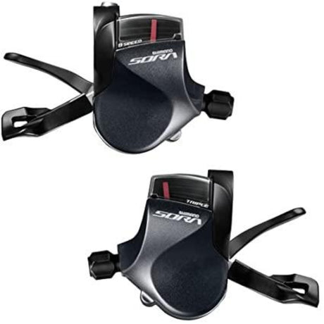 Shimano Sora SL - R3000 Flat Bar Road Shift Lever Set 2x9 - Speed | The Bike Affair