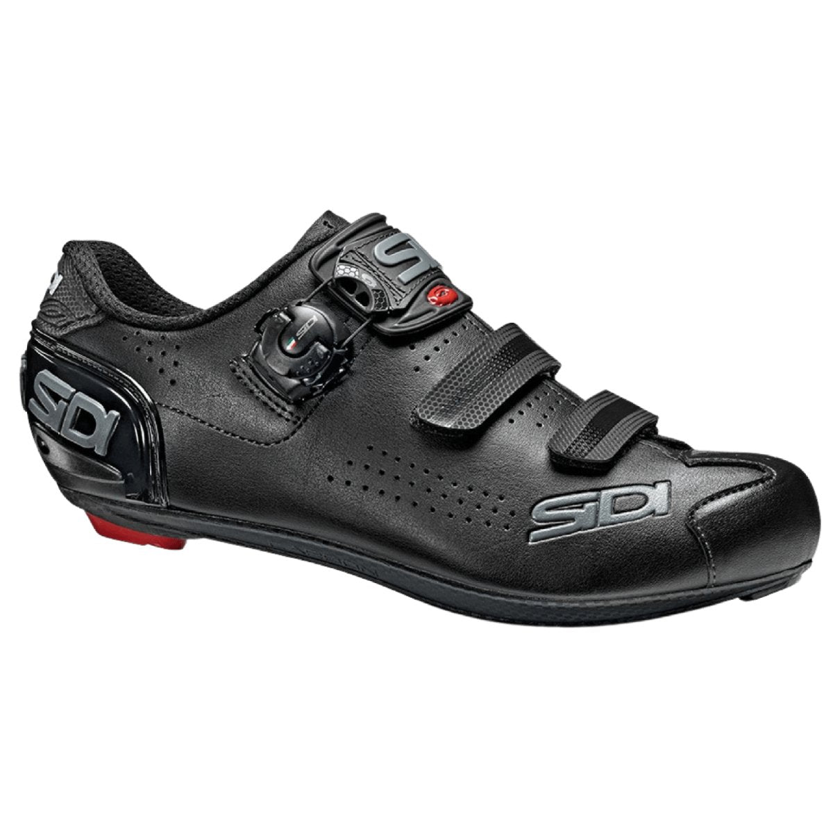 Sidi Alba 2 Mega Black Shoes | The Bike Affair