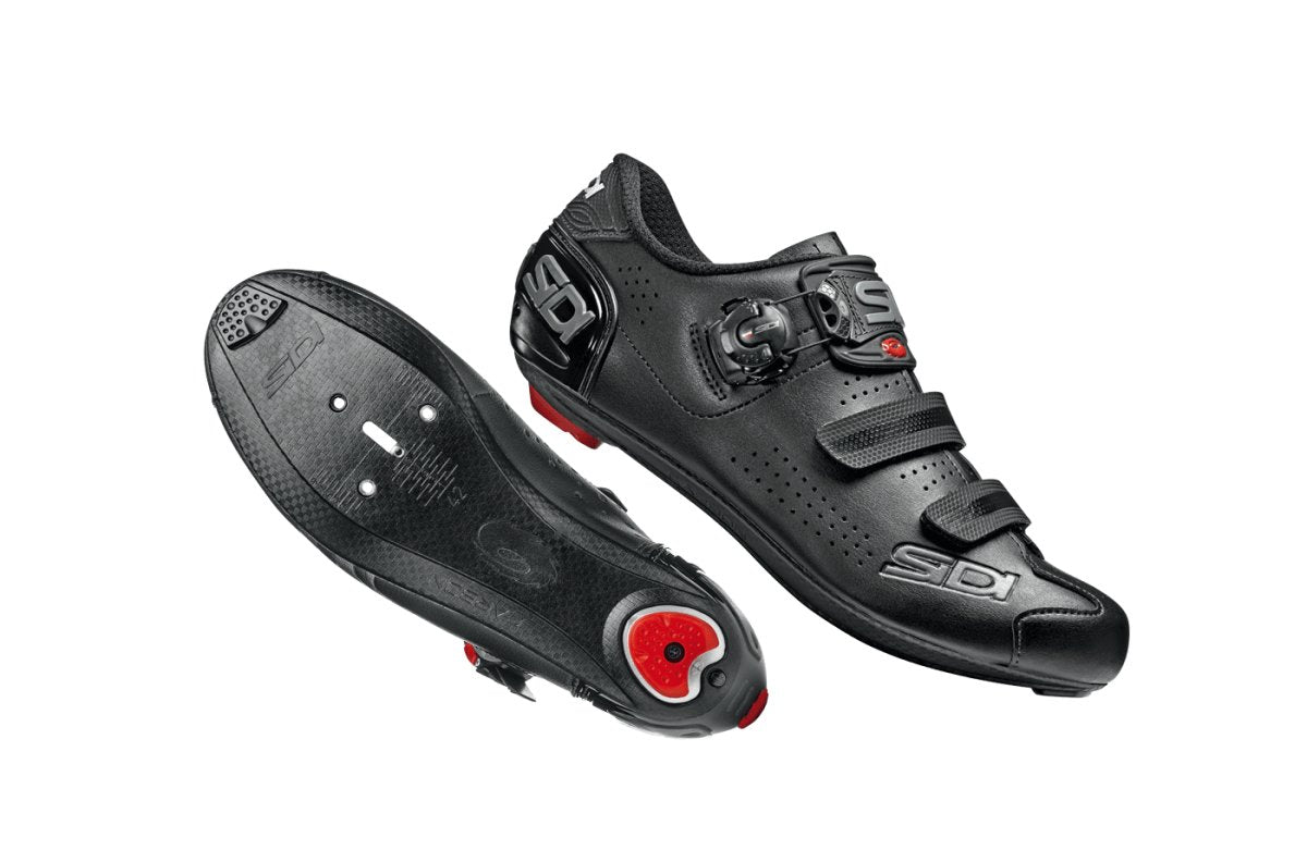 Sidi Alba 2 Mega Black Shoes | The Bike Affair