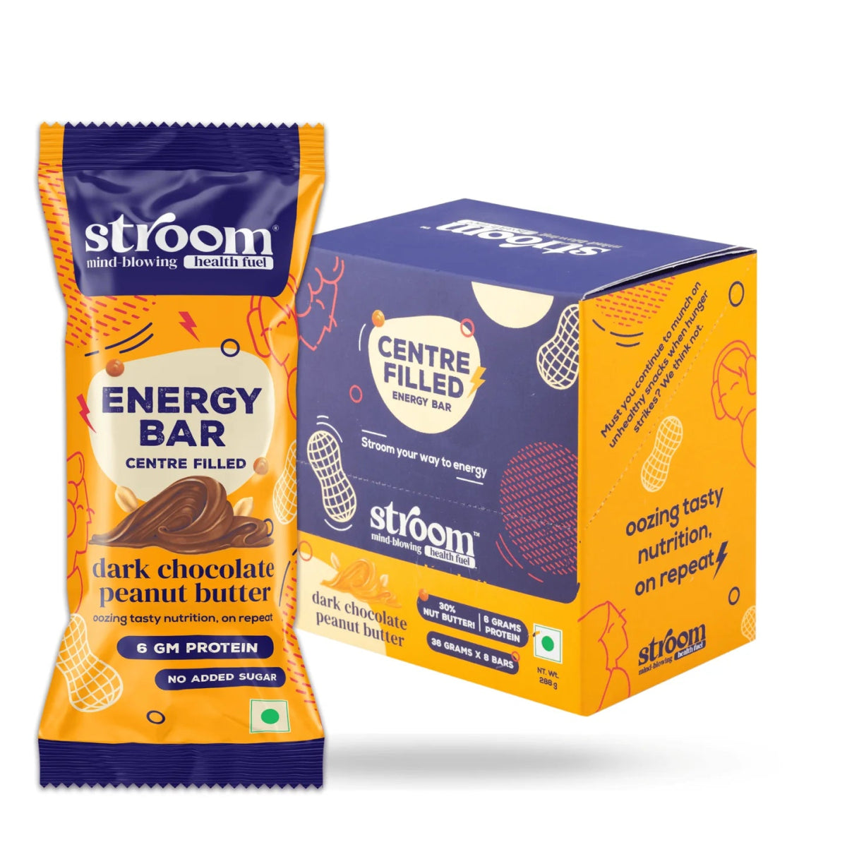 Stroom Centre Filled Energy Bars | The Bike Affair