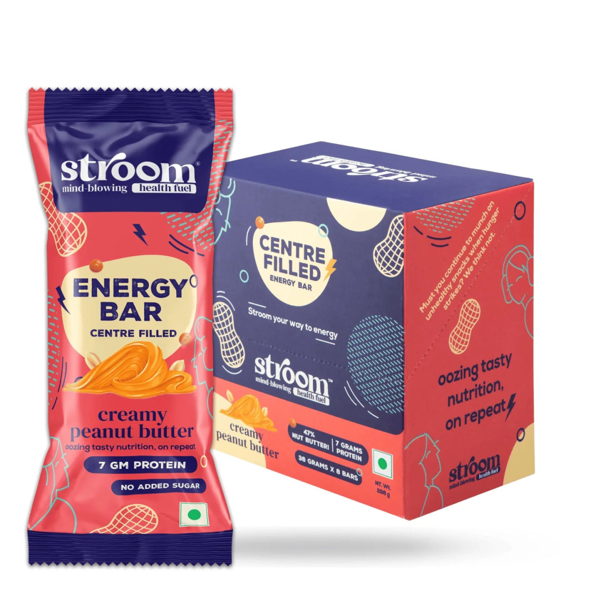 Stroom Centre Filled Energy Bars | The Bike Affair