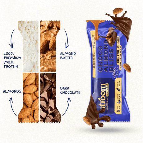 Stroom Centre Filled Protein Bars 20g | The Bike Affair