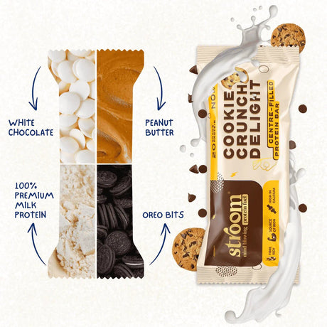 Stroom Centre Filled Protein Bars 20g | The Bike Affair