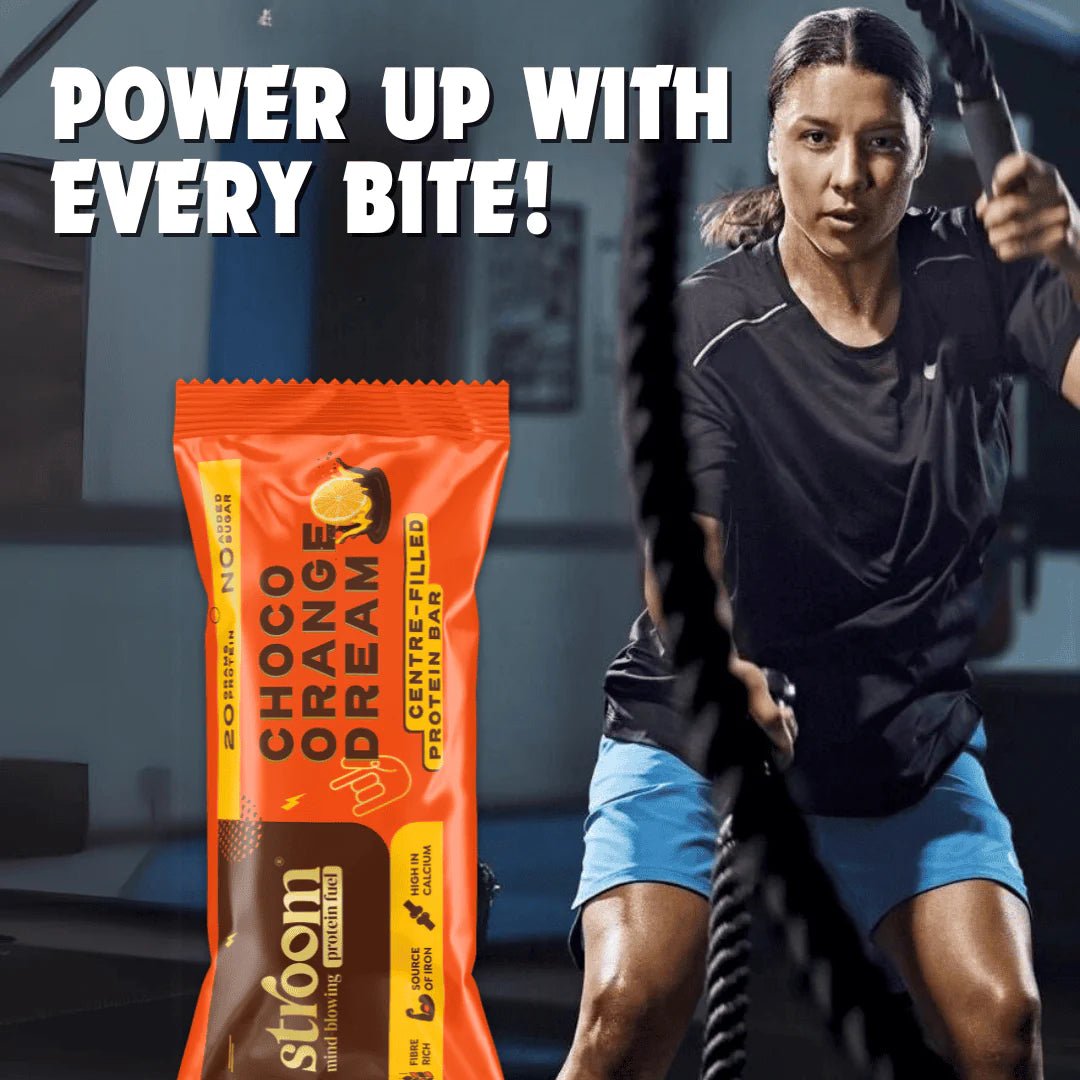 Stroom Centre Filled Protein Bars 20g | The Bike Affair