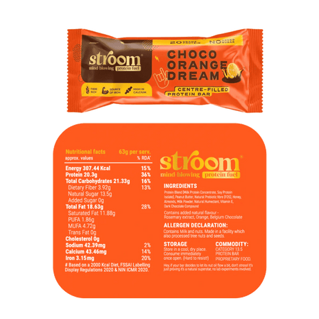 Stroom Centre Filled Protein Bars 20g | The Bike Affair