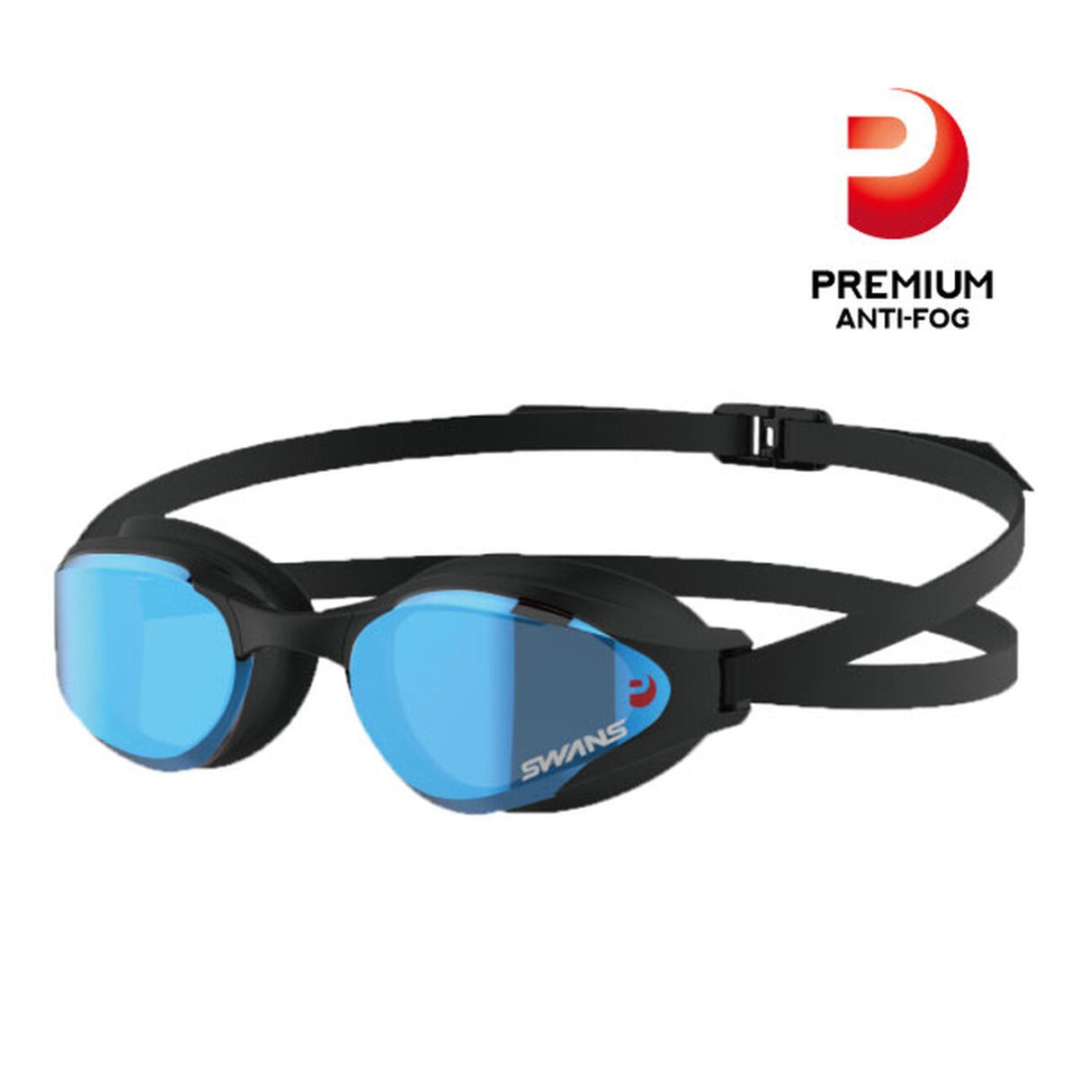 Swans Ascender SR - 81M PAF Swim Goggles | The Bike Affair