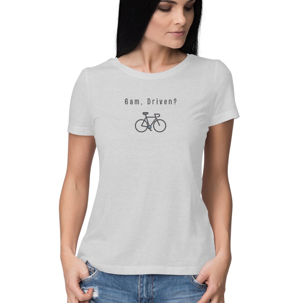 TBA "6 AM Driven?" Women's T-Shirt | The Bike Affair