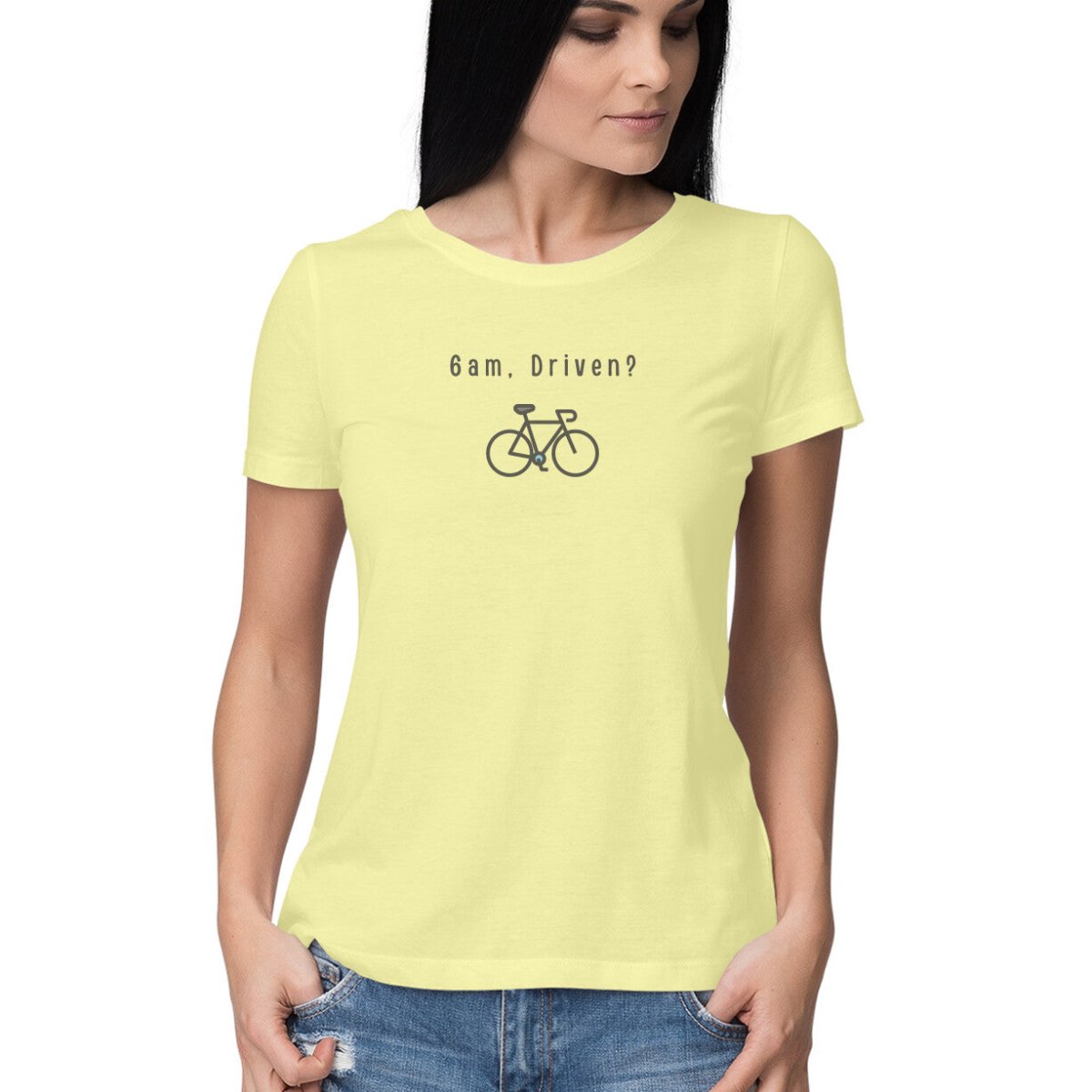 TBA "6 AM Driven?" Women's T-Shirt | The Bike Affair