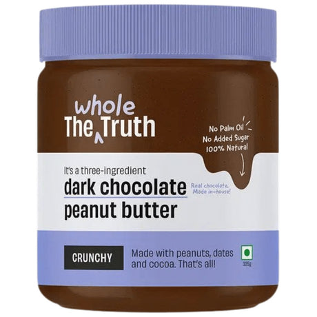 The Whole Truth Dark Chocolate Peanut Butter 325g | The Bike Affair