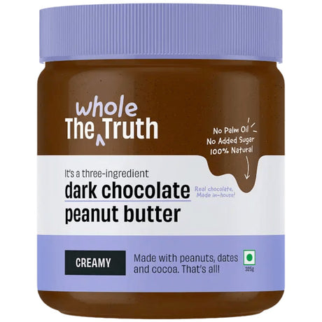 The Whole Truth Dark Chocolate Peanut Butter 325g | The Bike Affair