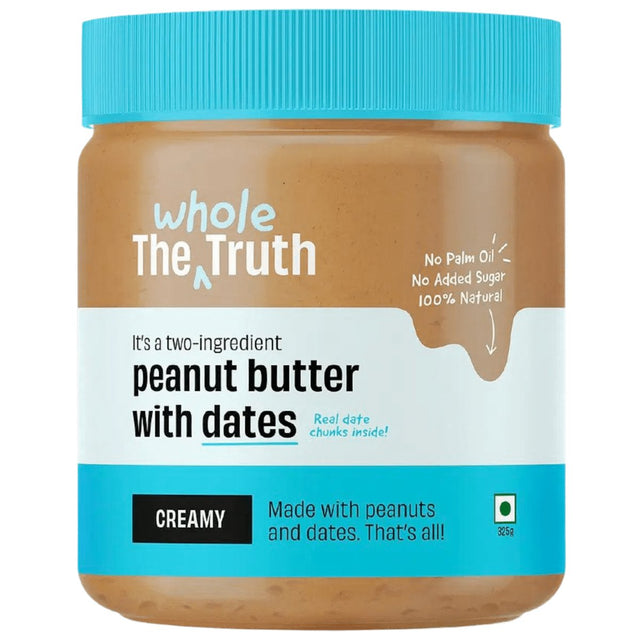 The Whole Truth Peanut Butter with Dates 325g | The Bike Affair