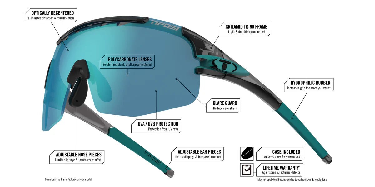 Tifosi Sledge Lite Sunglasses | The Bike Affair