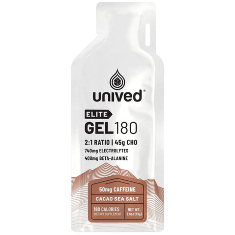 Unived Elite Gel 180 (Box of 6 Packets) | The Bike Affair