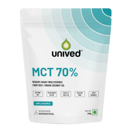 Unived Medium Chain Triglyceride MCT 70% - 30 Serving Pouch | The Bike Affair