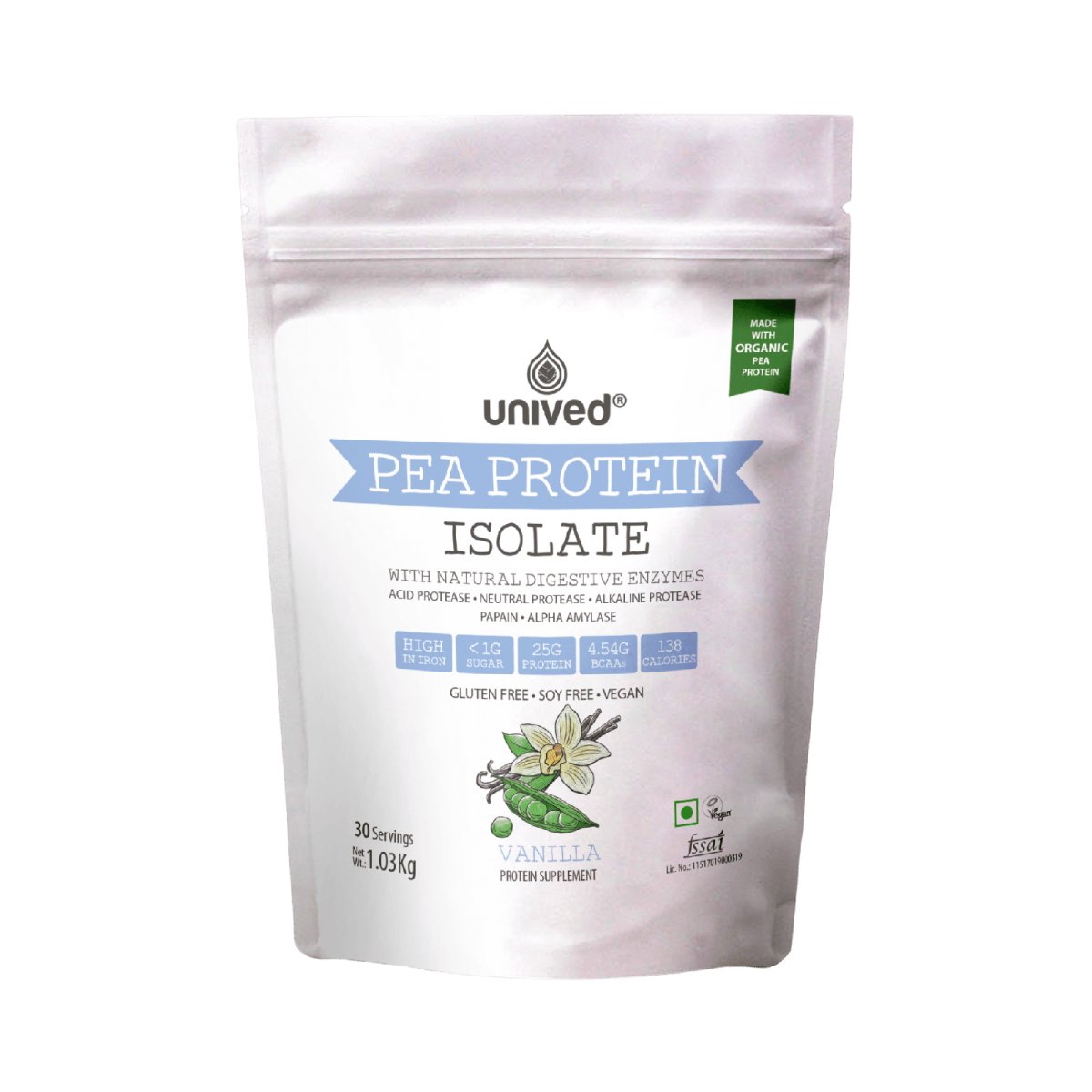 Unived Pea Protein Isolate | The Bike Affair