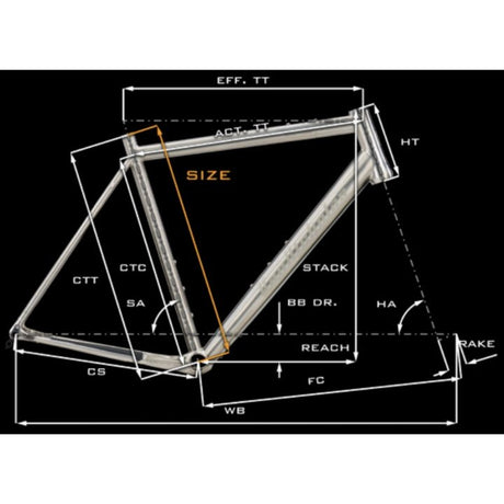 Van Nicholas Rowtag Titanium Gravel Disc Frameset | The Bike Affair