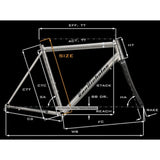 Van Nicholas Ventus Titanium Road Disc Frameset | The Bike Affair