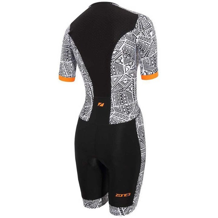 Zone3 Kona Speed Men’s Short Sleeve Full Zip Trisuit | The Bike Affair