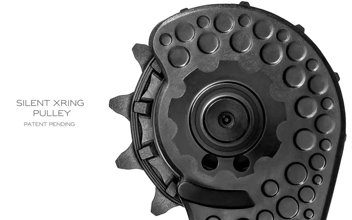 Absolute Black Hollowcage Shimano Carbon Oversized Derailleur Pulley Cage | The Bike Affair