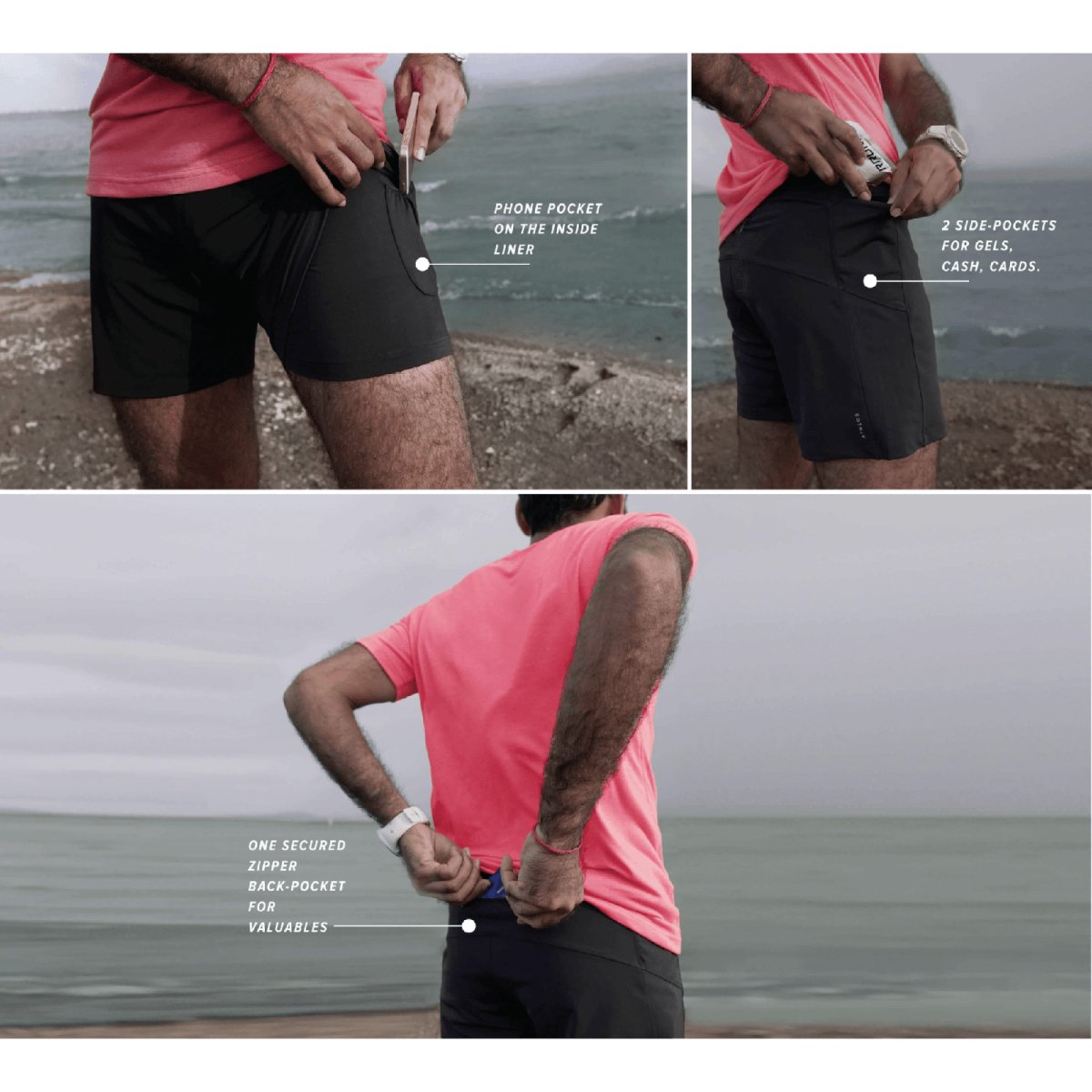 Athlos Men's Distance Shorts | The Bike Affair