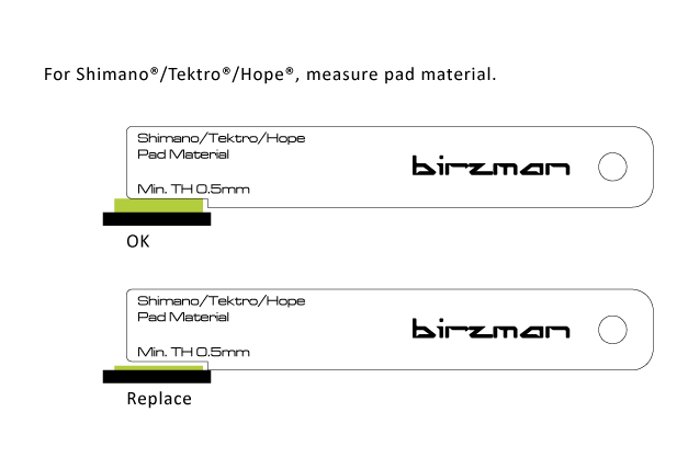 Birzman Brake Pad Wear Indicator | The Bike Affair