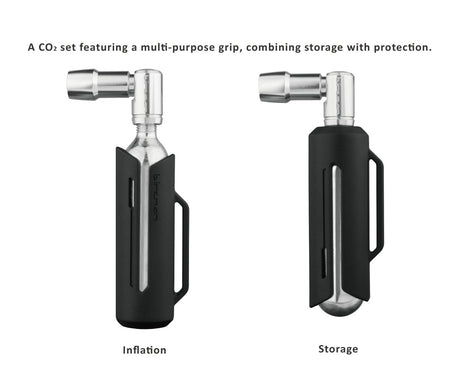 Birzman E-Grip Turn CO2 Inflator Set | The Bike Affair