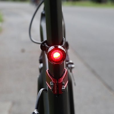 Cateye AMPP100/ORB RC HL-EL041/LD160RC Head Light & Tail Light Combo | The Bike Affair