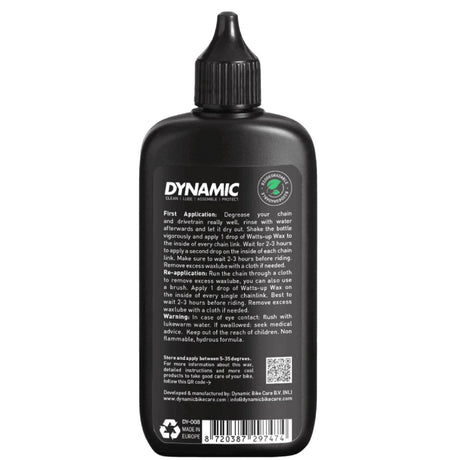 Dynamic Watts-Up Wax Indoor Wax 100ml | The Bike Affair