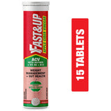 Fast&Up Apple Cider Vinegar 15 Effervescent Tablets - Green Apple Flavour | The Bike Affair