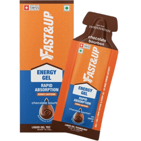 Fast&Up Energy Gel - Chocolate Bourbon | The Bike Affair