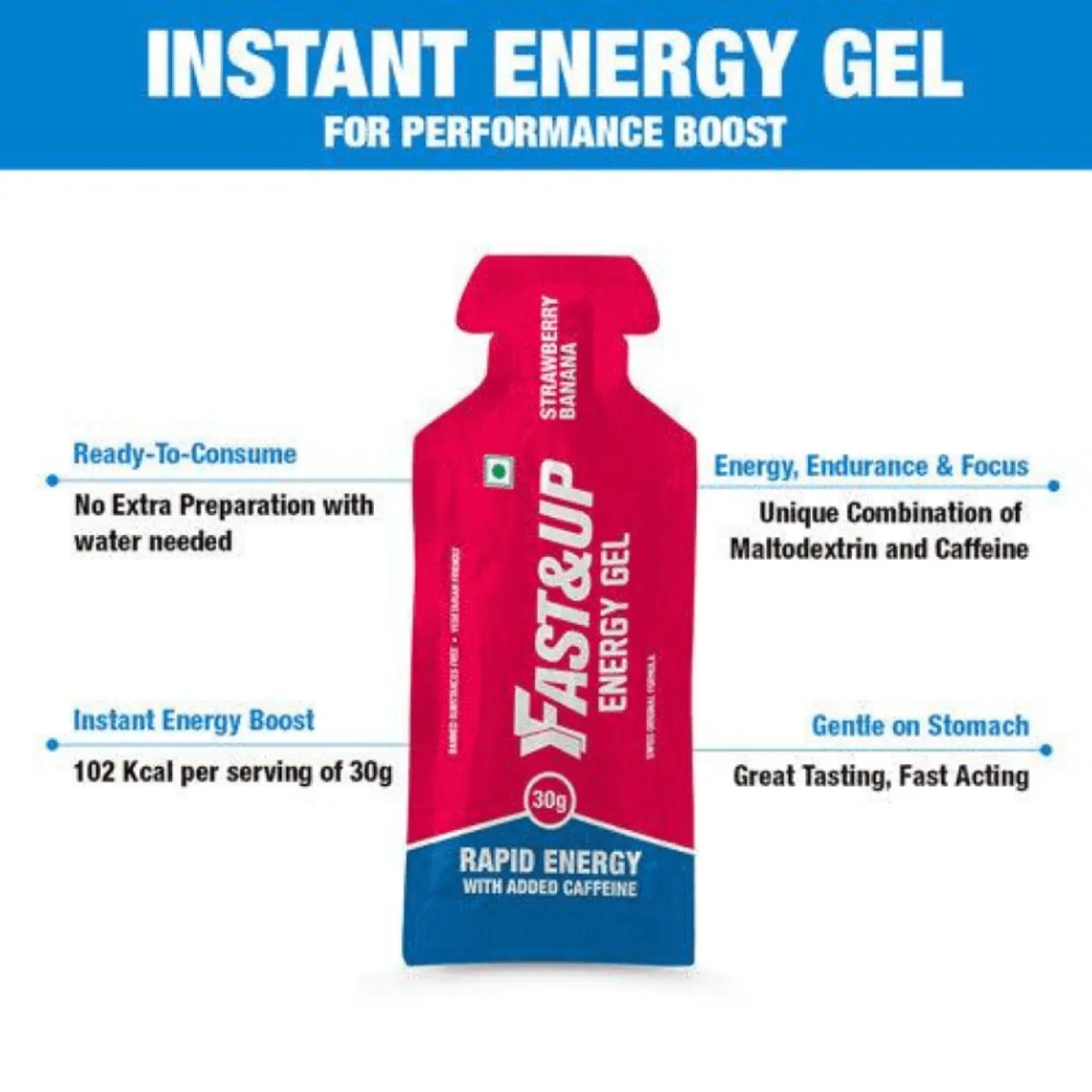 Fast&Up Energy Gel | The Bike Affair