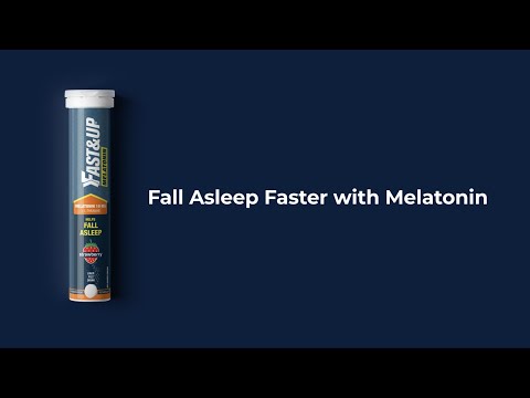 Fast&Up Natural Sleep aid Supplement Melatonin