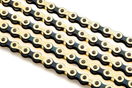 Izumi-V Super Toughness 1/2x1/8 106L Gold Chain | The Bike Affair