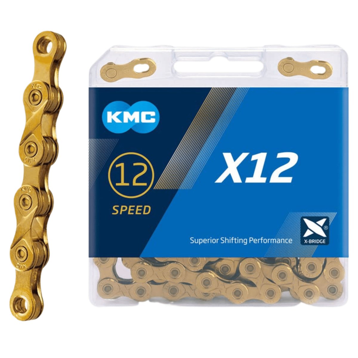 KMC（ケーエムシー） X12 TI-GOLD BLACK ゴールド ブラック 12速