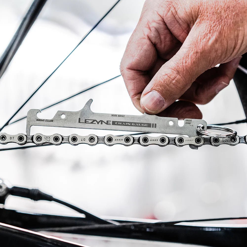 Lezyne Chain Gauge Chain Wear Checker | The Bike Affair