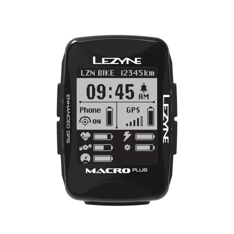 Lezyne Macro Plus GPS Cyclo-Computer | The Bike Affair