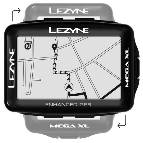 Lezyne Mega XL GPS Cyclo Computer | The Bike Affair