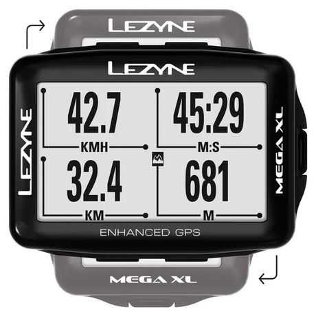 Lezyne Mega XL GPS Cyclo Computer | The Bike Affair