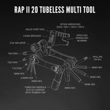 Lezyne RAP II 20 Tubeless Multi Tool Kit | The Bike Affair